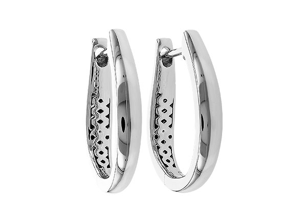 K293-60894: GOLD EARRINGS (17MM)