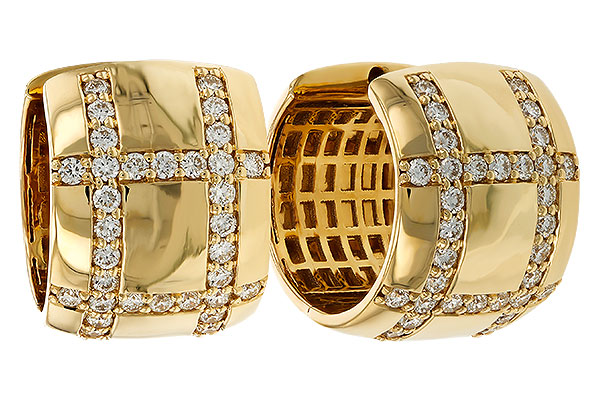 K293-61767: EARRINGS .75 TW