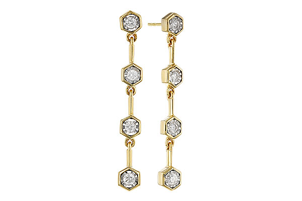 K293-61776: EARRINGS .25 TW