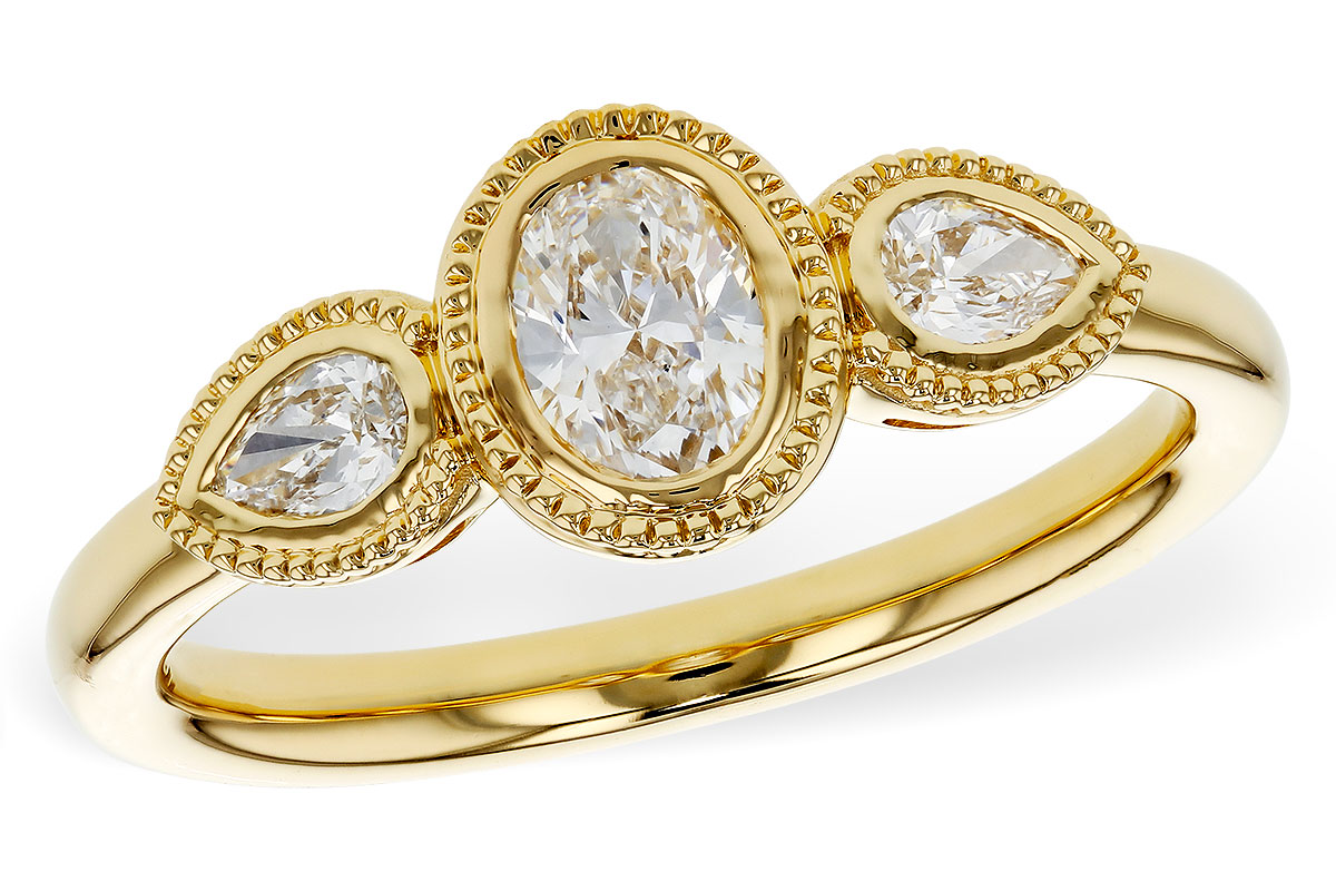 K293-62712: LDS DIA RG .60 TW FANCY CUT DIAMONDS