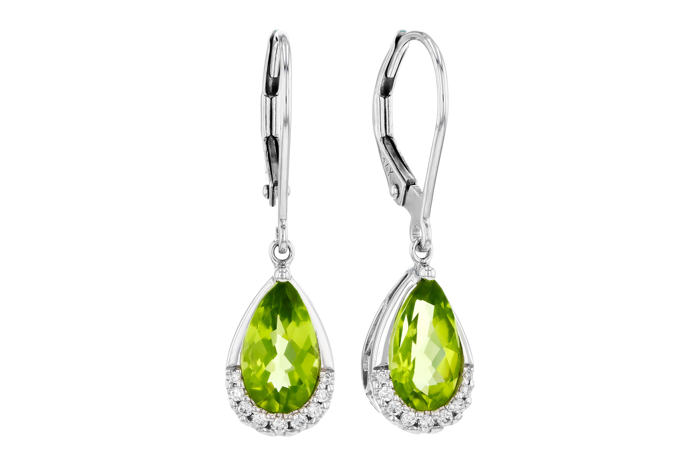 K294-48103: EARR 1.85 PERIDOT 1.94 TGW (9x5MM PS)