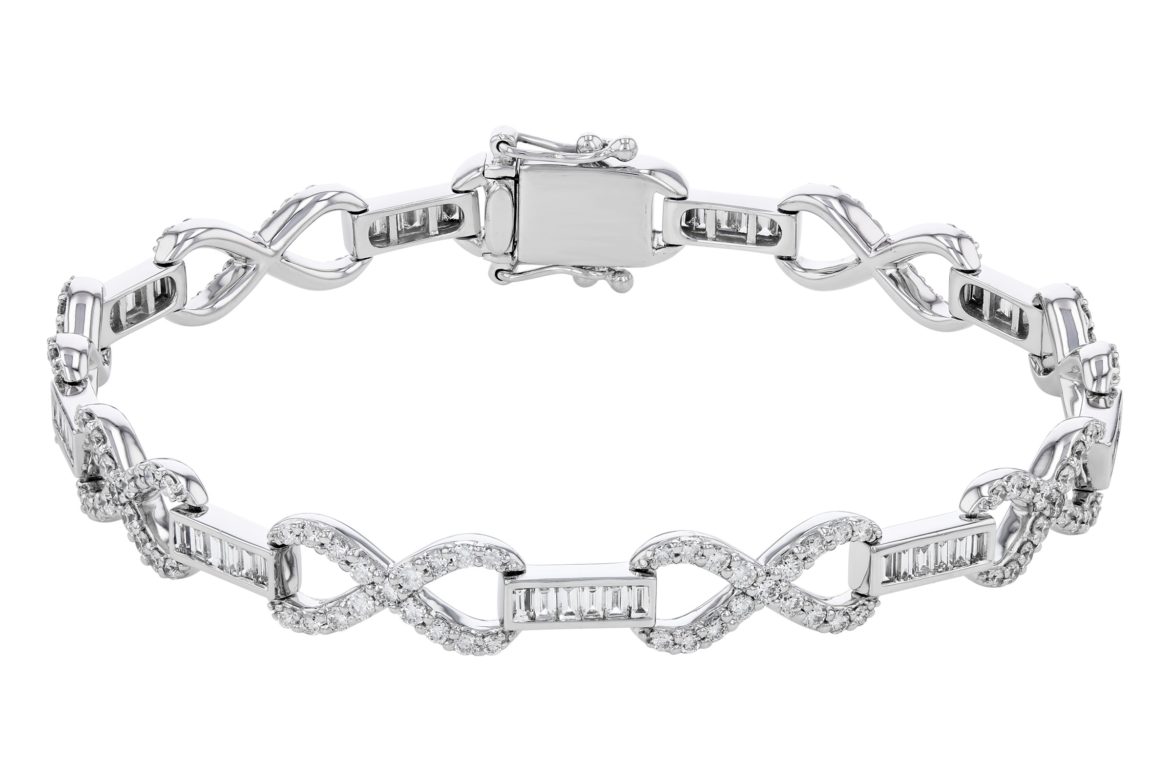 K294-48149: BRACELET 1.10 TW BAG 2.55 TW (7")