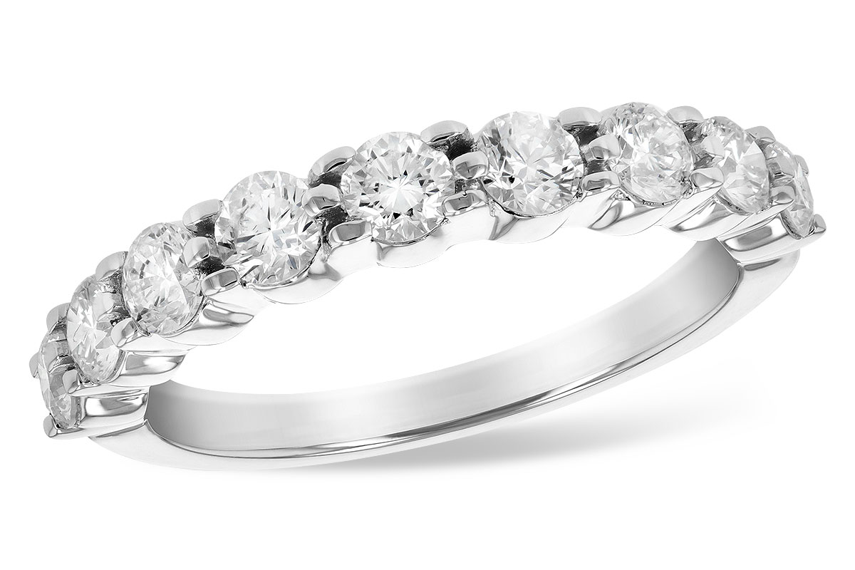 L208-14503: LDS WED RG 1.00 TW (9 STONES)