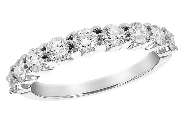 L208-14503: LDS WED RG 1.00 TW (9 STONES)