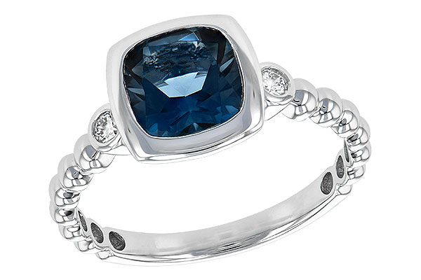 L208-17185: LDS RG 1.58 LONDON BLUE TOPAZ 1.66 TGW