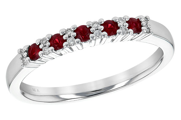 L209-01812: LDS WED RG .22 RUBY .29 TGW