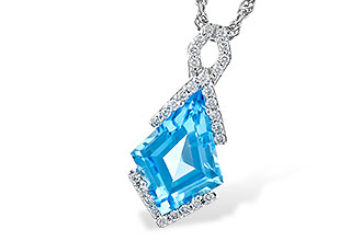 L291-75367: NECK 2.40 BLUE TOPAZ 2.53 TGW