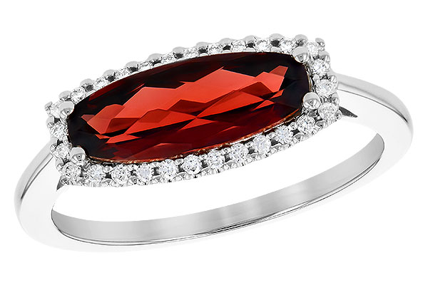L291-75421: LDS RG 1.60 GARNET 1.71 TGW