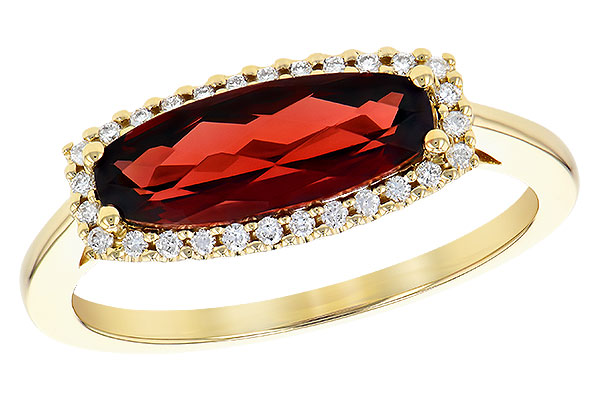 L291-75421: LDS RG 1.60 GARNET 1.71 TGW