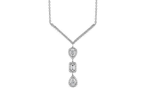 L291-77212: NECK .04 BAGUETTE .50 TW (18")