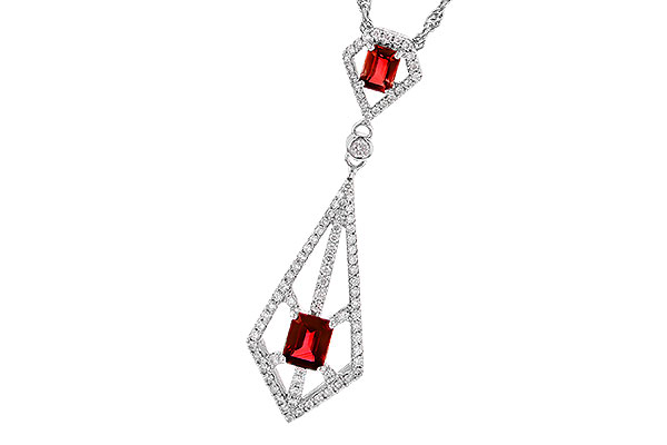 L291-77240: NECK .63 TW RUBY .93 TGW
