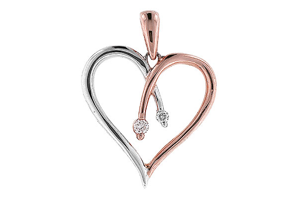L291-78176: A025-40840 MADE IN PINK & WG .04 TW