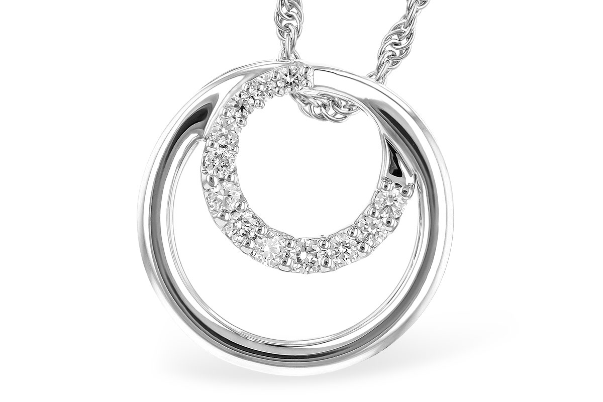 L291-79967: NECKLACE .15 TW