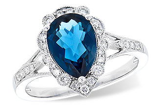 L291-79985: LDS RG 2.25 LONDON BLUE TOPAZ 2.47 TGW (10x7 PS)