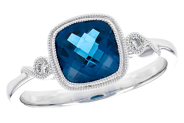 L292-64458: LDS RG 1.70 LONDON BLUE TOPAZ 1.75 TGW