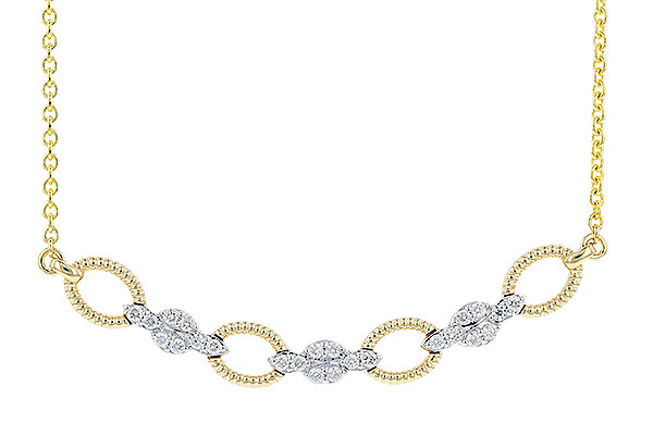 L292-67203: NECKLACE .25 TW (18")