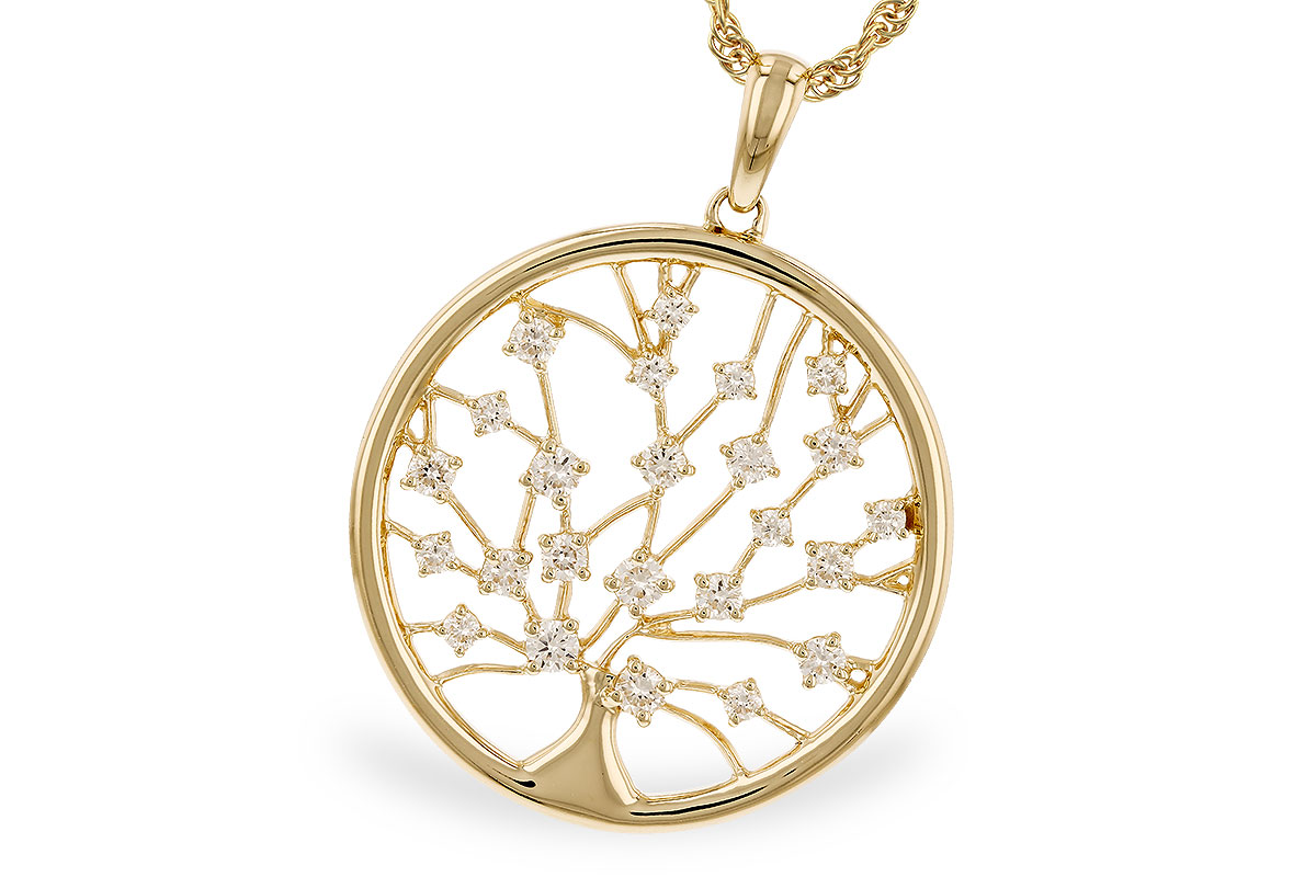 L292-69021: NECKLACE .32 TW