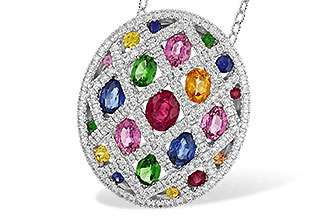 L292-69049: NECK 2.45 MULTI-COLOR TW 3.00 TGW