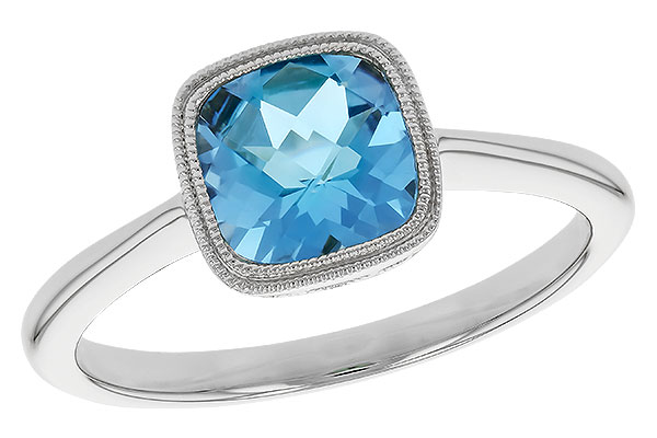 L292-70821: LDS RG 1.45 CT SWISS BLUE TOPAZ