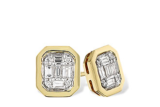 L292-71785: EARRINGS .13 BAG .16 TW
