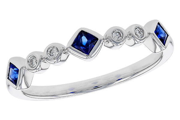 L293-59912: LDS WED RG .25 SAPPHIRE .30 TGW