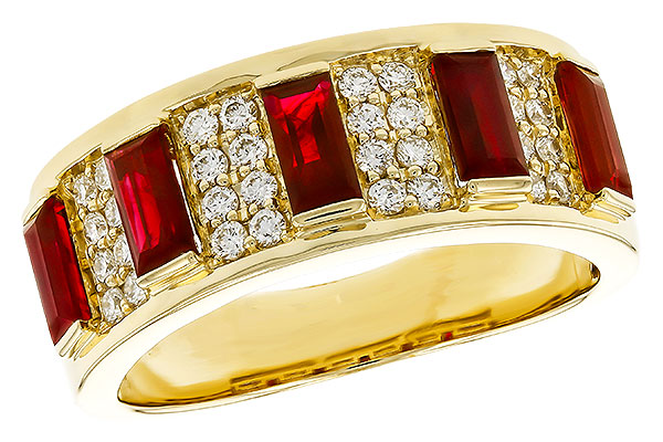 L293-59994: LDS WED RG 1.40 TW RUBY 1.69 TGW