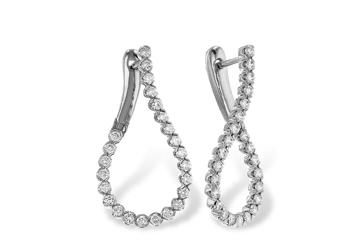 L293-61776: EARRINGS 1.00 TW