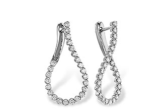 L293-61776: EARRINGS 1.00 TW