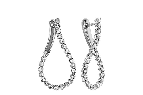 L293-61776: EARRINGS 1.00 TW