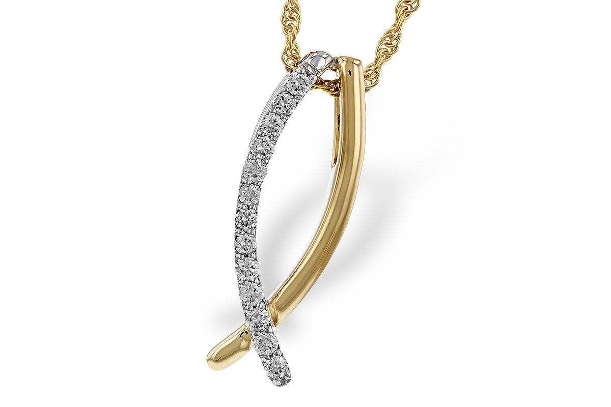 L293-62658: NECKLACE .25 TW