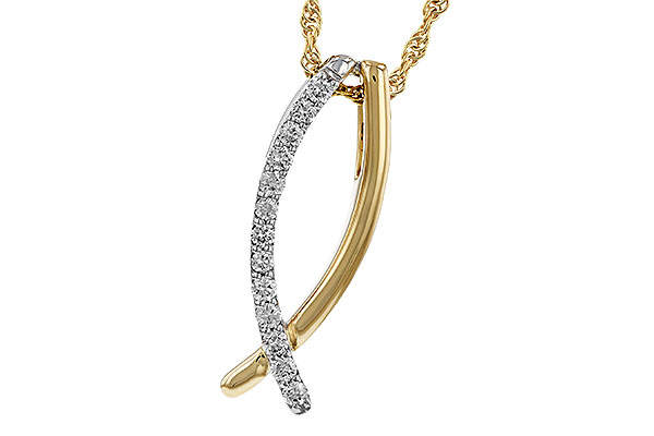 L293-62658: NECKLACE .25 TW