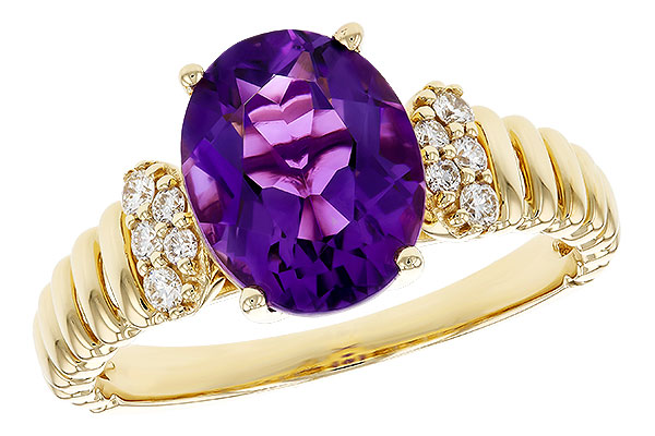L294-46294: LDS RG 2.12 AMETHYST 2.26 TGW (10x8MM AMY)