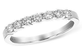 M202-69003: LDS DIA WED RG .33 TW (7 STONES)