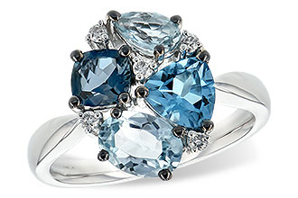 M208-10821: LDS RG 2.57 BLUE TOPAZ 2.65 TGW