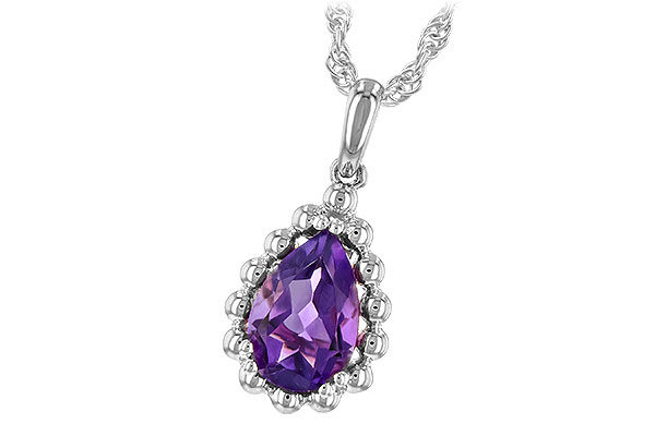 M208-13612: NECKLACE 1.06 CT AMETHYST