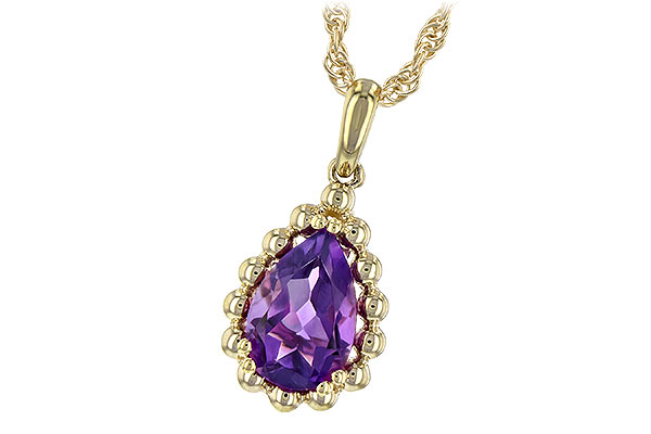 M208-13612: NECKLACE 1.06 CT AMETHYST