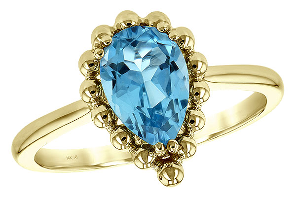 M208-13621: LDS RG BLUE TOPAZ 1.55 CT
