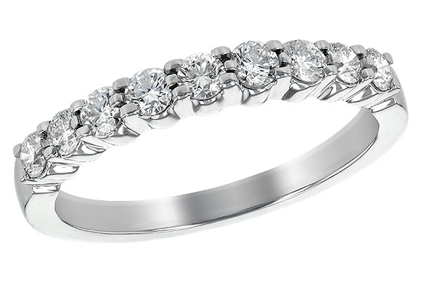 M208-14503: LDS WED RG .50 TW (9 STONES)