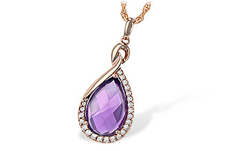M208-18176: NECK 3.91 AMETHYST 4.10 TGW
