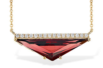 M209-06321: NECK 2.85 GARNET 2.95 TGW