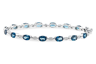 M209-06358: BRACELET 7.20 LONDON BLUE TOPAZ 7.36 TGW