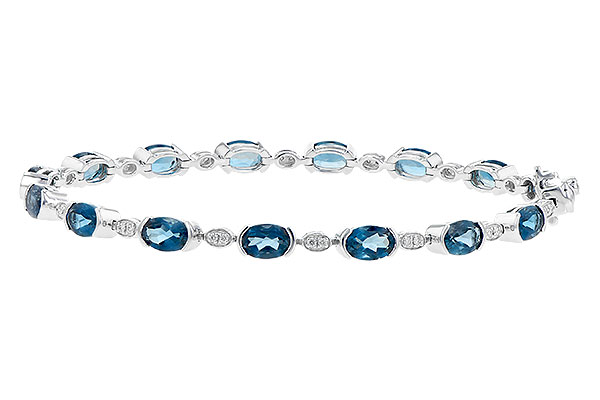 M209-06358: BRACELET 7.20 LONDON BLUE TOPAZ 7.36 TGW