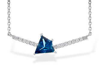 M209-07194: NECK .87 LONDON BLUE TOPAZ .95 TGW