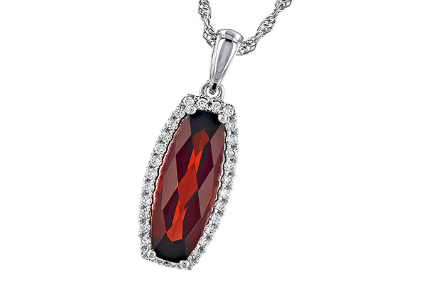 M291-75430: NECK 1.75 GARNET 1.87 TGW