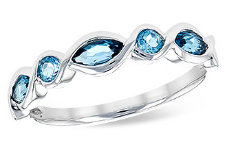 M291-76321: LDS RG .60 TW BLUE TOPAZ