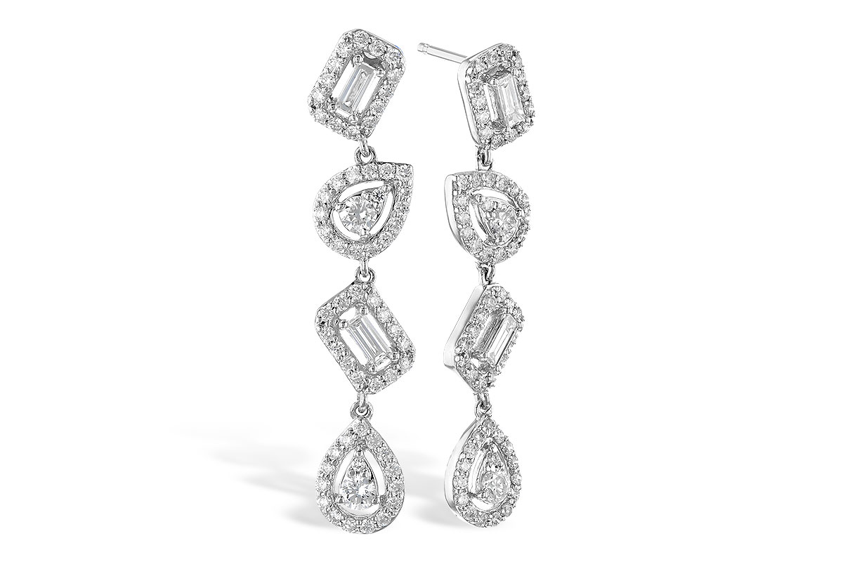 M291-77203: EARR .12 TW BAGUETTES .70 TW