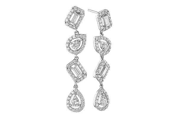 M291-77203: EARR .12 TW BAGUETTES .70 TW