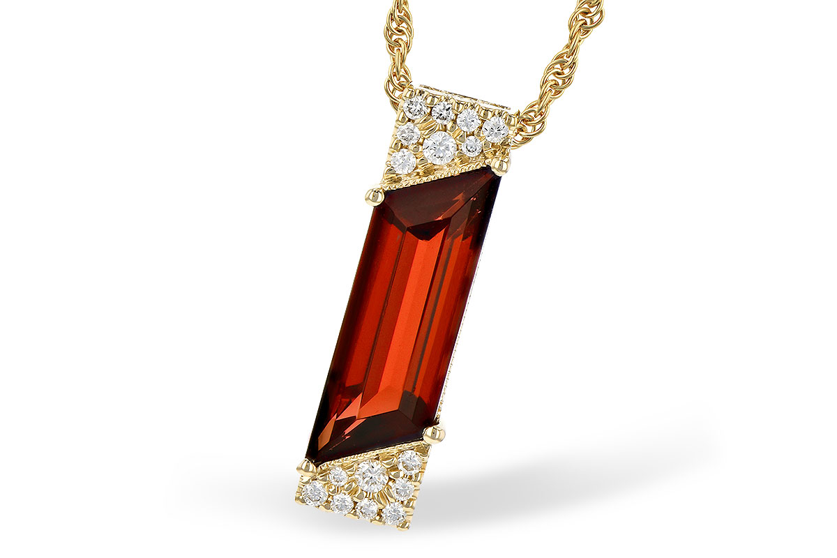 M291-77212: NECK 2.16 GARNET 2.25 TGW