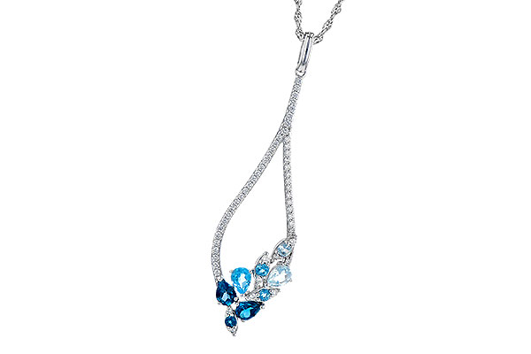 M291-77221: NECK .82 BLUE TOPAZ 1.05 TGW