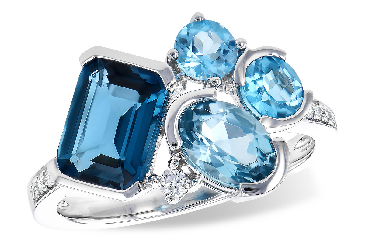 M291-79949: LDS RG 3.08 BLUE TOPAZ TW 3.15 TGW